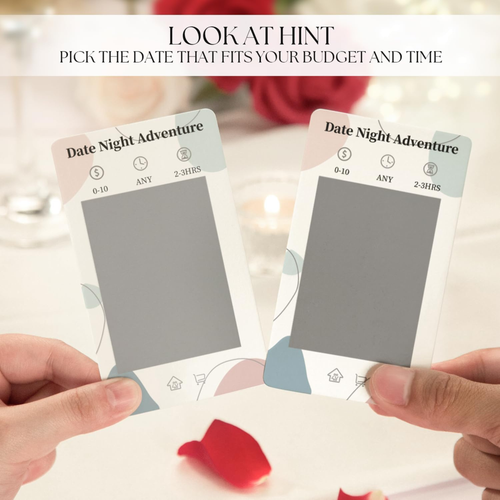 Castly 40 Date Night Adventure Cards